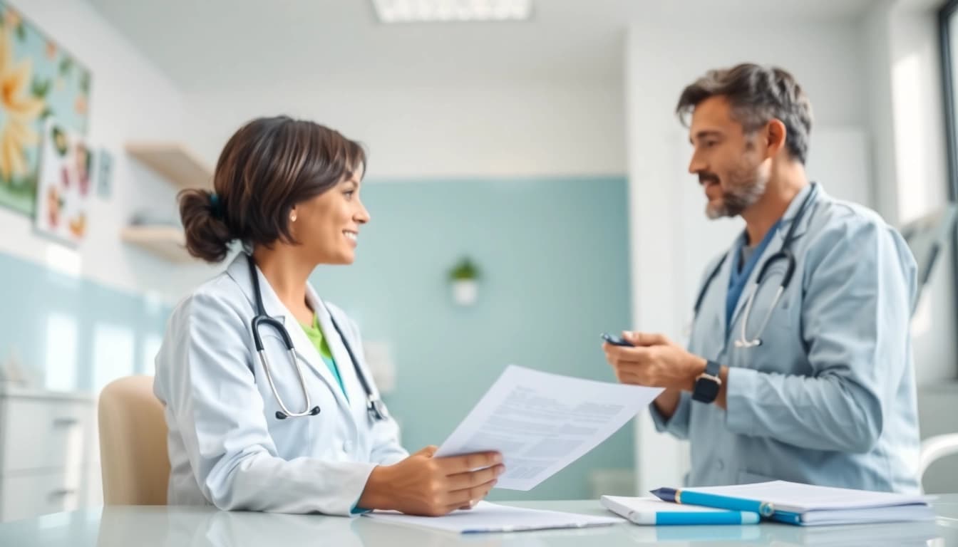 Evaluate Health through a compassionate patient consultation in a welcoming clinic setting.