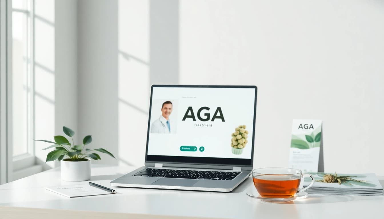 現実の仮想診療シーン。現代の医療とともに東京オンラインクリニック AGA 口コミの体験を描く。
