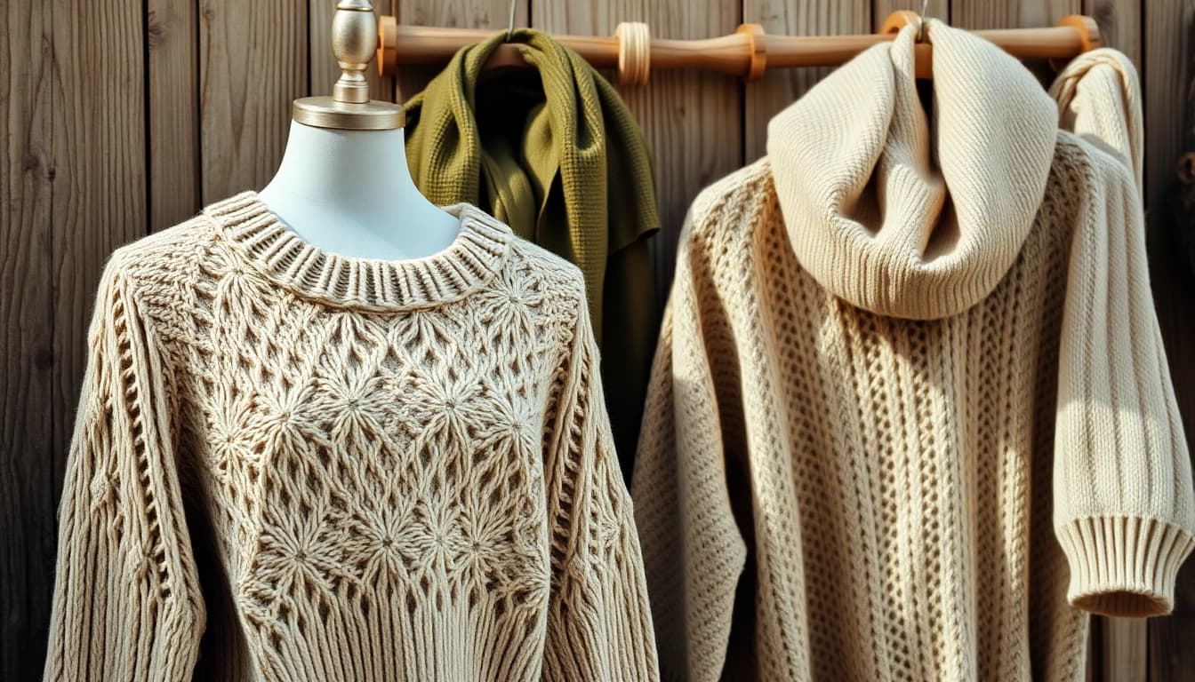 Explore unique hand-knitted garments on https://www.ound-ound.com emphasizing craftsmanship and natural beauty.