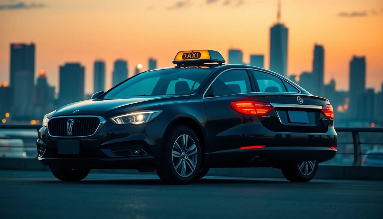 Enhance your experience with reliable LONG DISTANCE TAXI TRANSFERS featuring urban scenery.