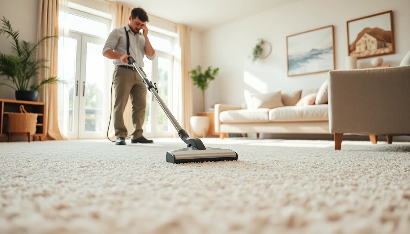 Get expert carpet cleaning near me with professional services in a cozy living room.