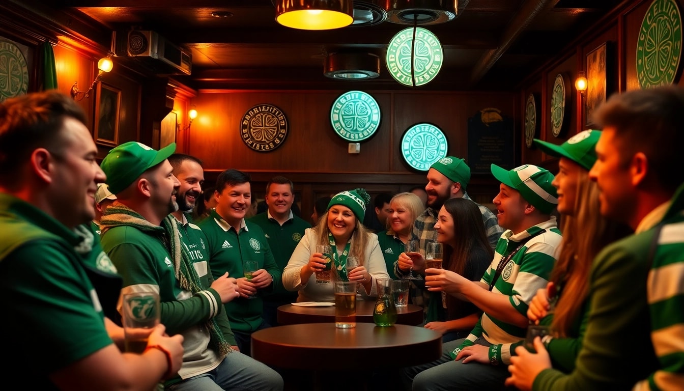 Unterstützer bei einem Treffen des csc hamburg in einer lebhaften Kneipe.