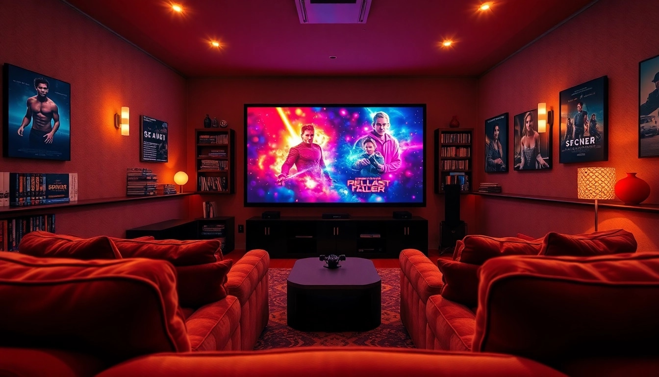 เพลิดเพลินกับการดูหนังออนไลน์ในโรงภาพยนตร์ที่อบอุ่นและสะดวกสบาย