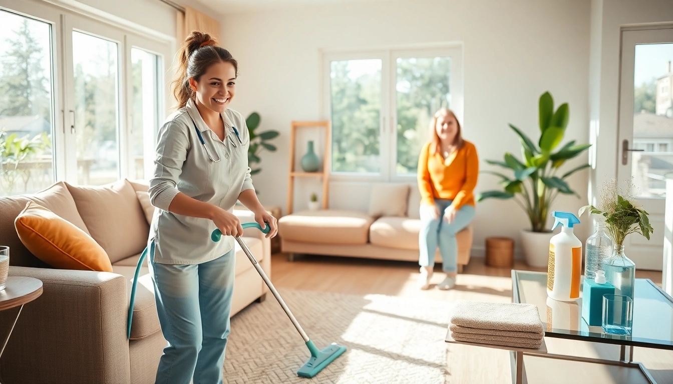 Experience quality Cleaning service with our dedicated team transforming your home's atmosphere.