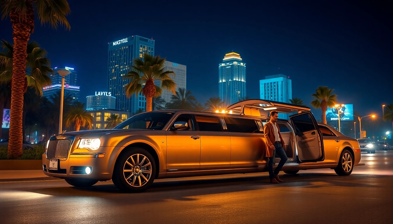 Los Angeles Limo ready for gala, showcasing luxury and elegance.