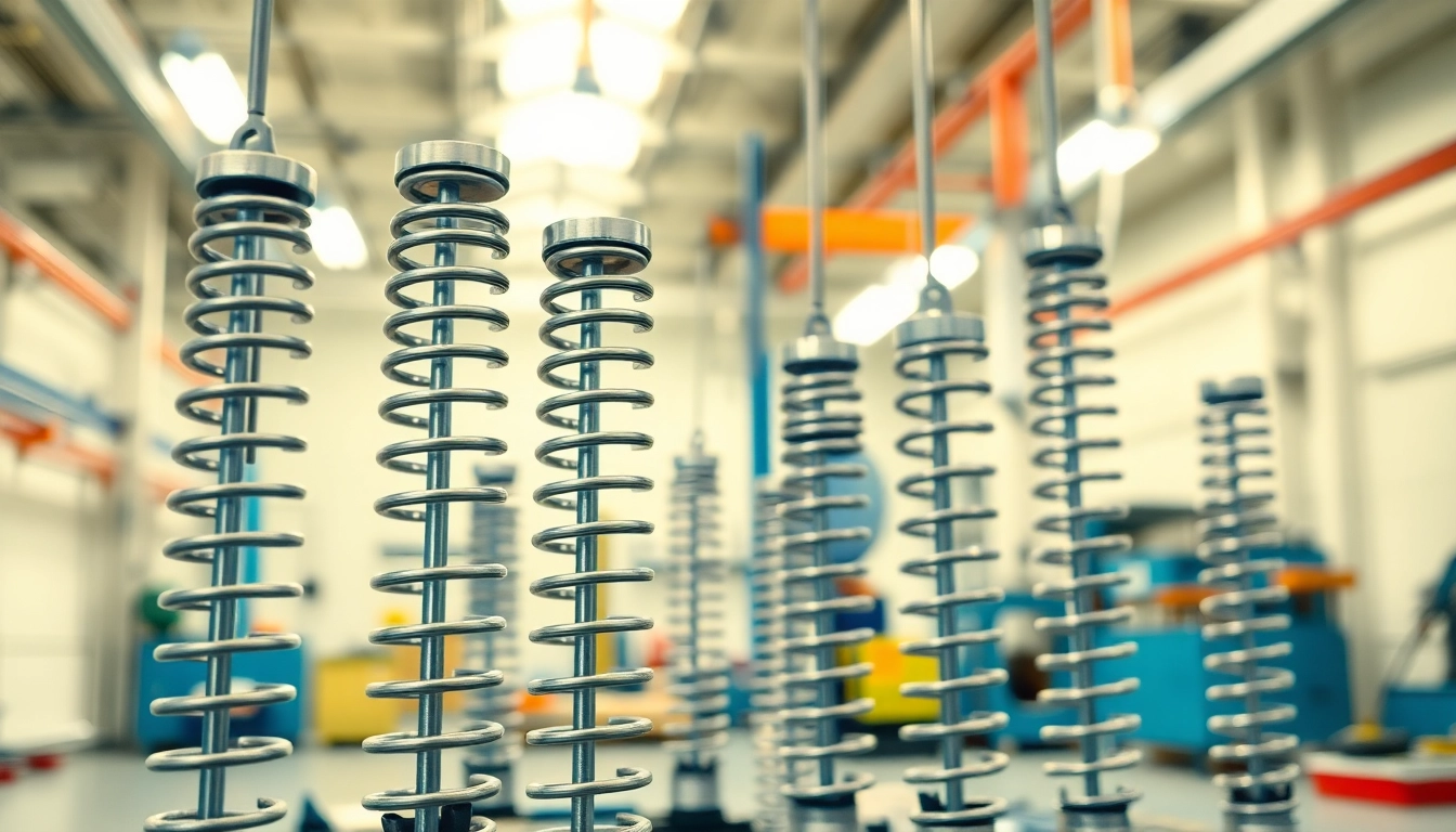 Gas Spring Supplier offering high-quality gas spring assemblies in a modern manufacturing facility.