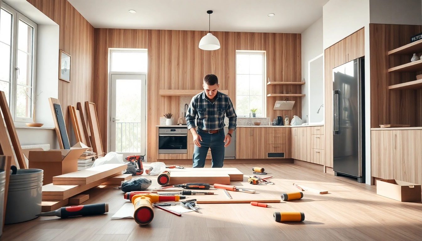 Transform your home renovation with expert craftsmanship in a bright kitchen.
