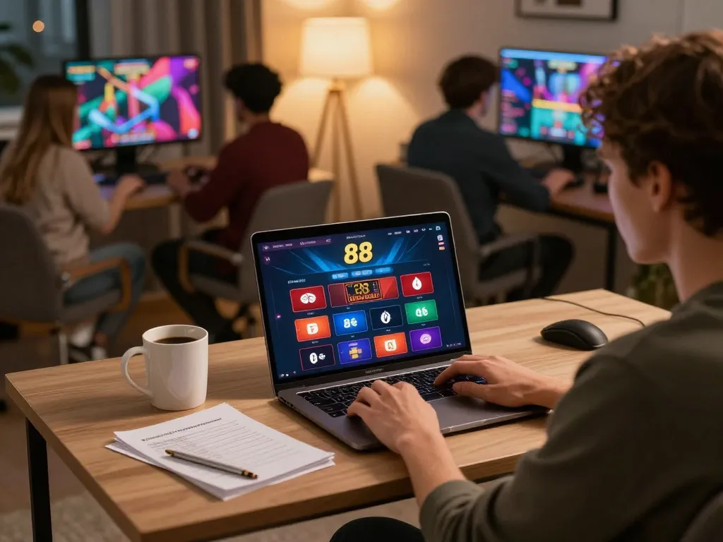 Experience thrilling gameplay at open88 in a comfortable home setting while managing your bankroll.