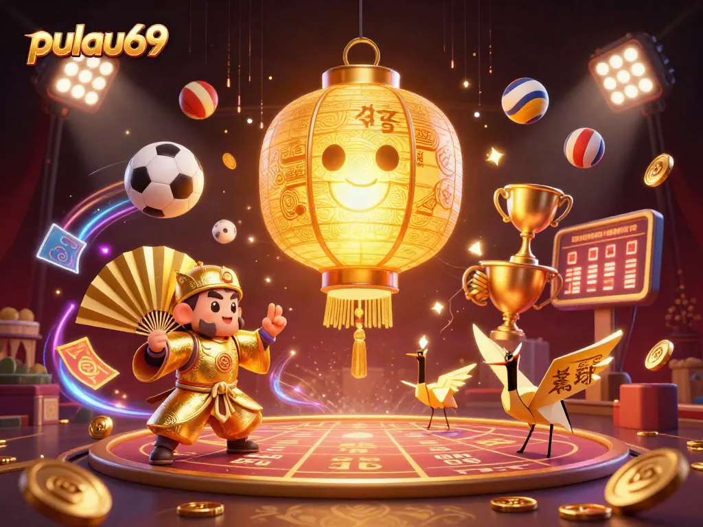 Join pulau69 for thrilling gameplay amidst a vivid night market casino adventure.