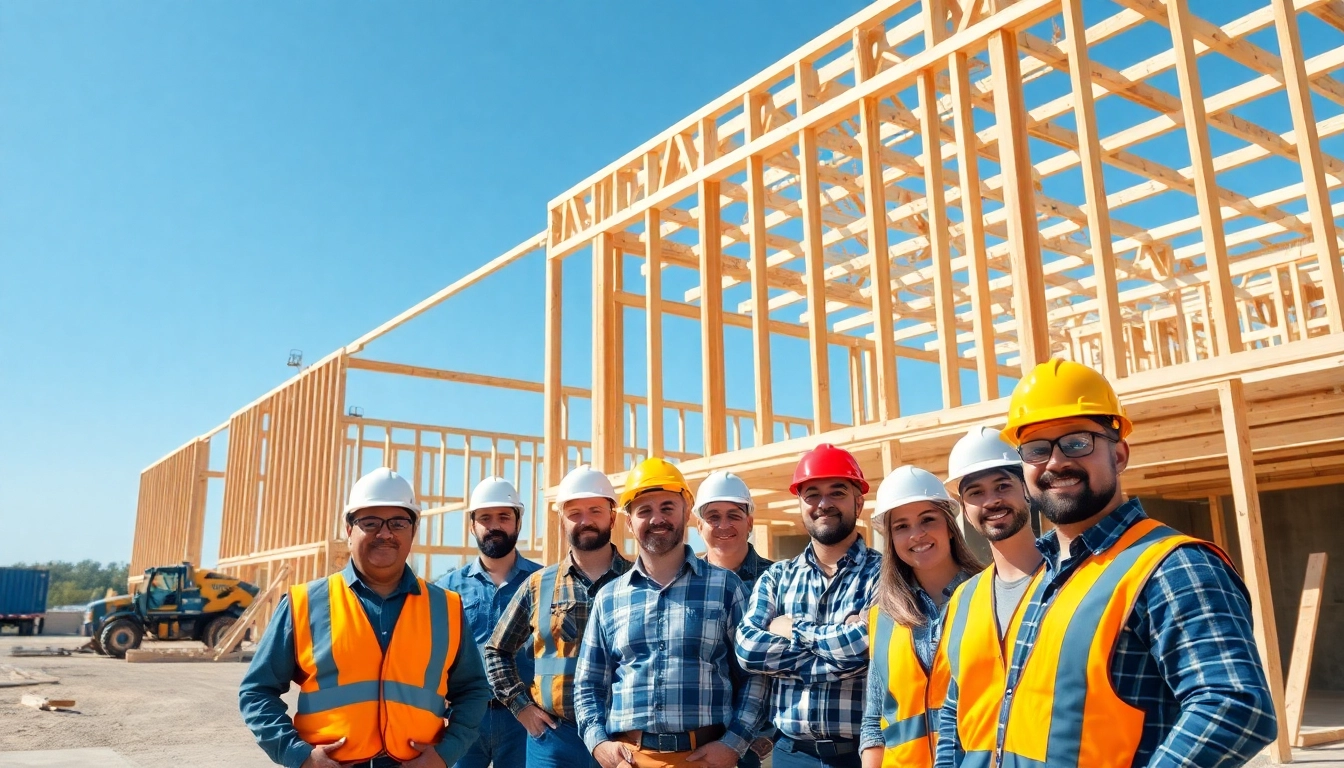 New Jersey Commercial General Contractor collaborating on site construction.