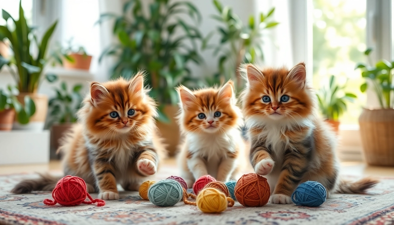 Adorable Maine Coon kittens for sale Sacramento playing in a bright living room.