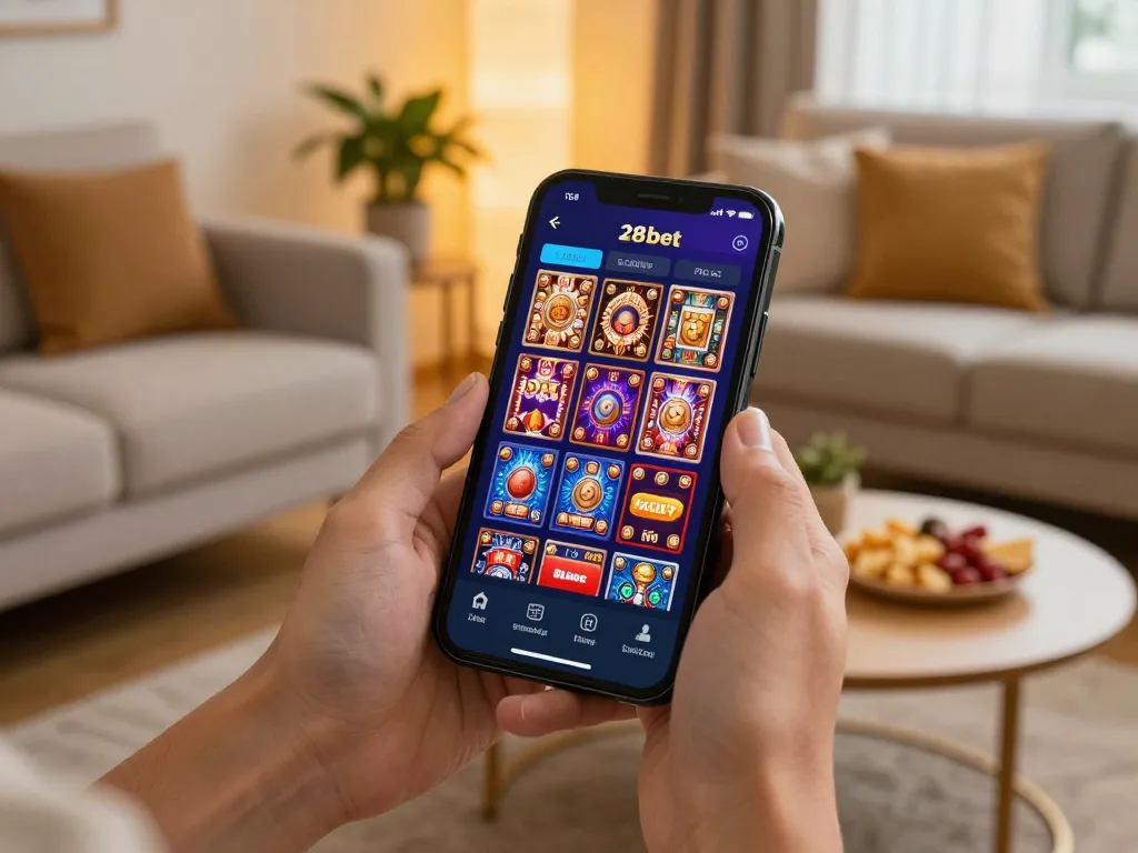 Experience the thrill of tải app 28bet in a modern mobile gaming setting, with an engaging interface.