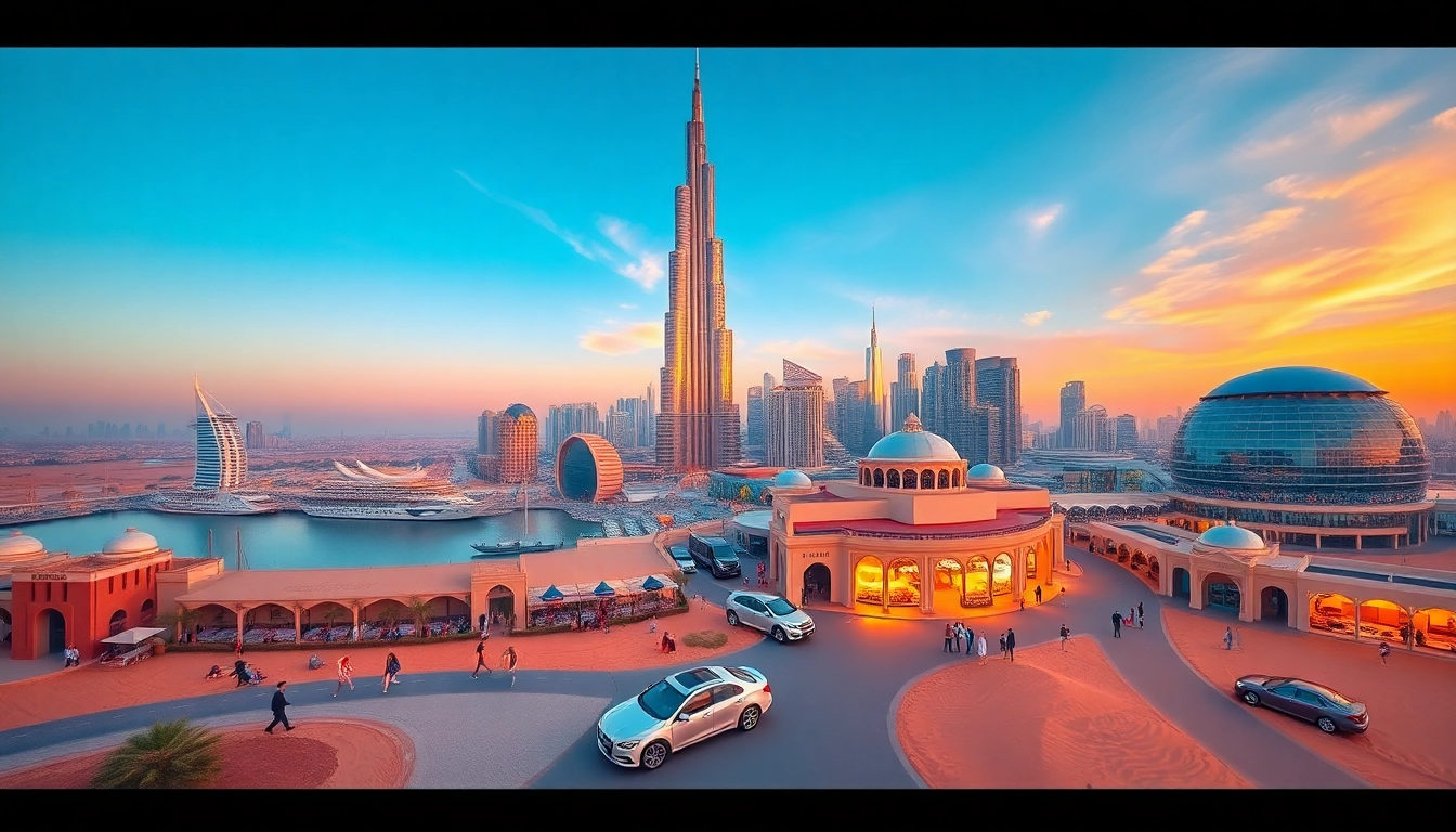 Discover vibrant things to do in Dubai with stunning cityscapes and exciting outdoor activities.
