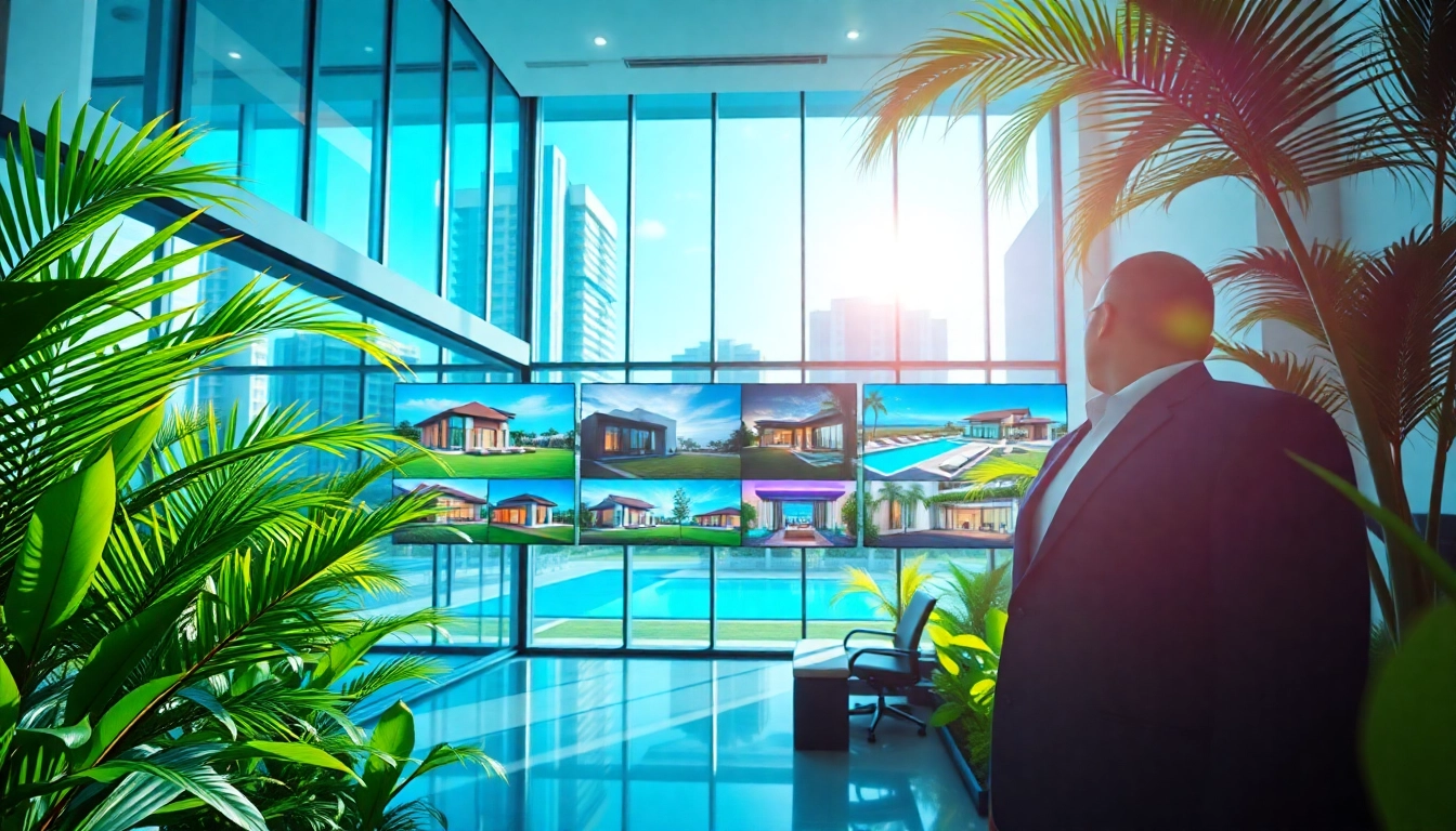 Pattaya property for sale showcased by a professional real estate agent in a modern office environment.