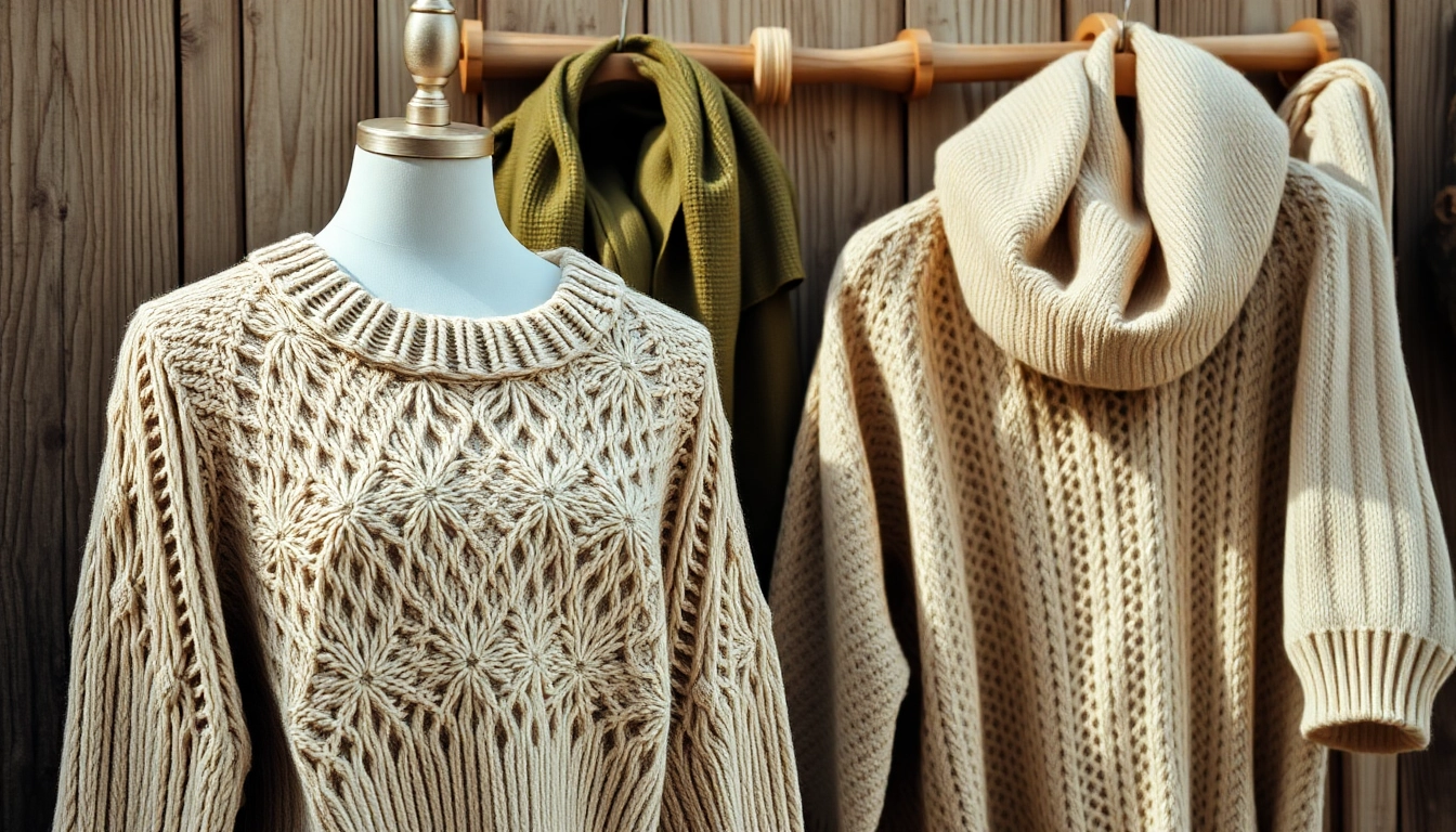 Explore unique hand-knitted garments on https://www.ound-ound.com emphasizing craftsmanship and natural beauty.