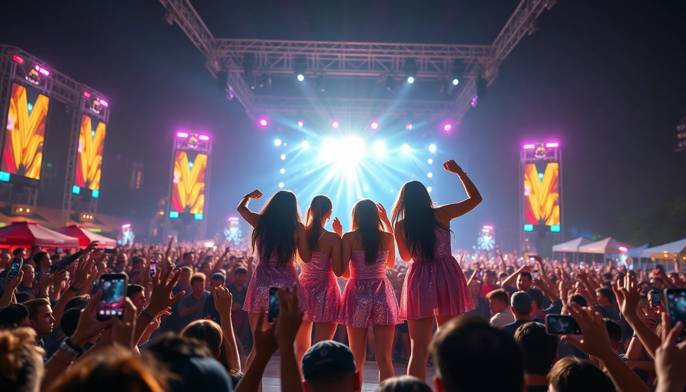 Catch the latest Blackpink news at the electrifying concert featuring the renowned K-pop group.