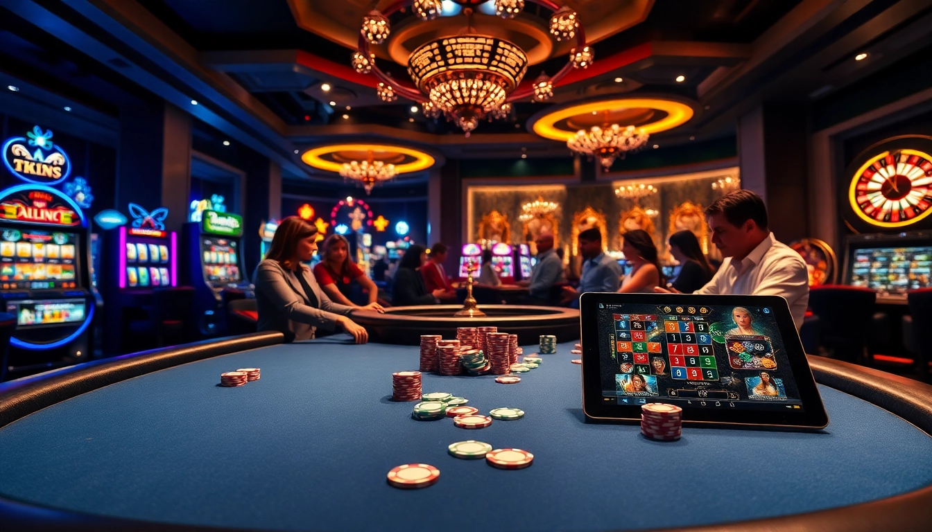 Vivez une expérience de jeu palpitante au meilleur casino en ligne avec une action de poker engageante et une atmosphère vibrante.