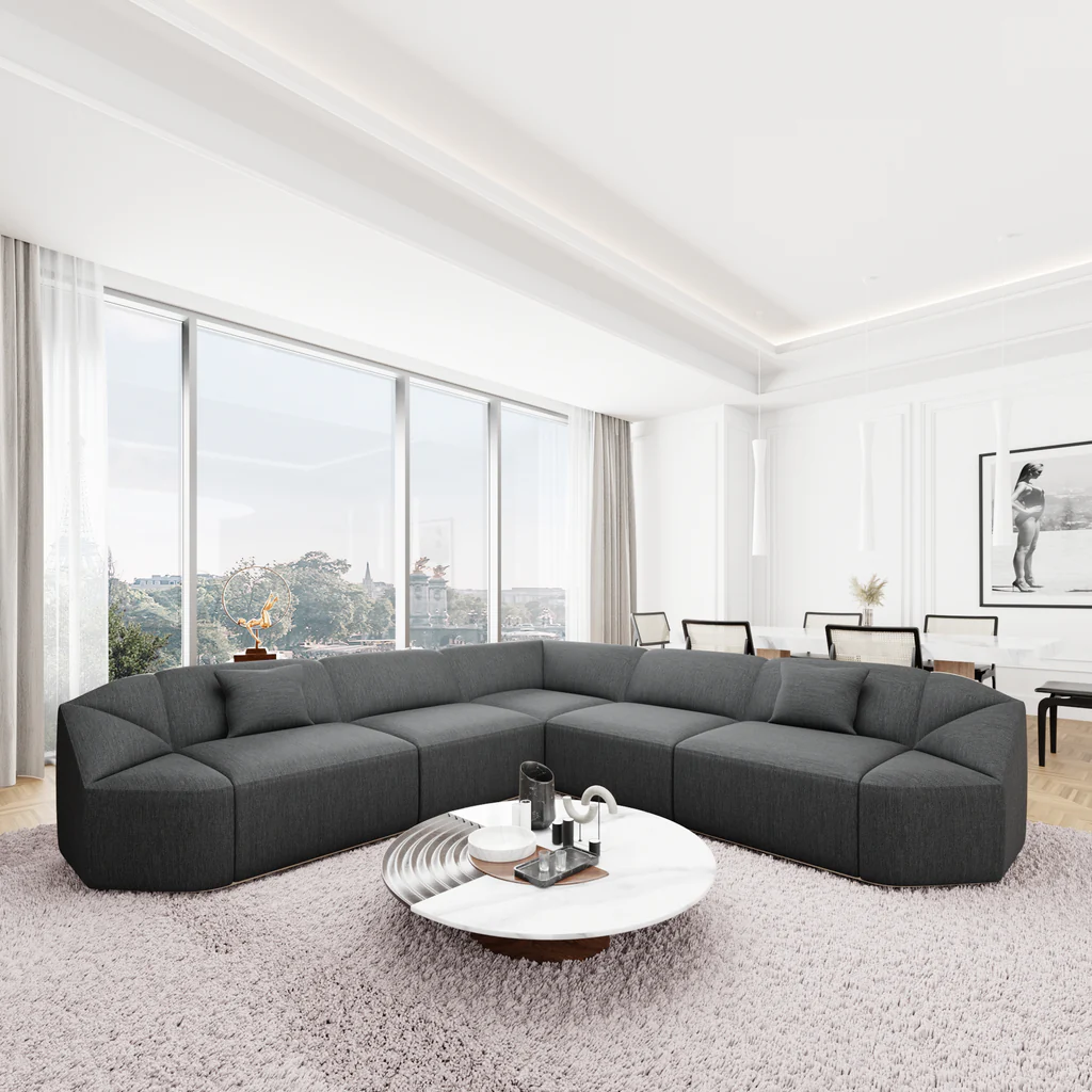Corner Sofa L-Shaped Comfort – Msofas Living Room Solutions