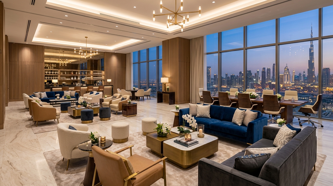 Best Rentals for parties in Dubai | Furniture by Athoor Rentals