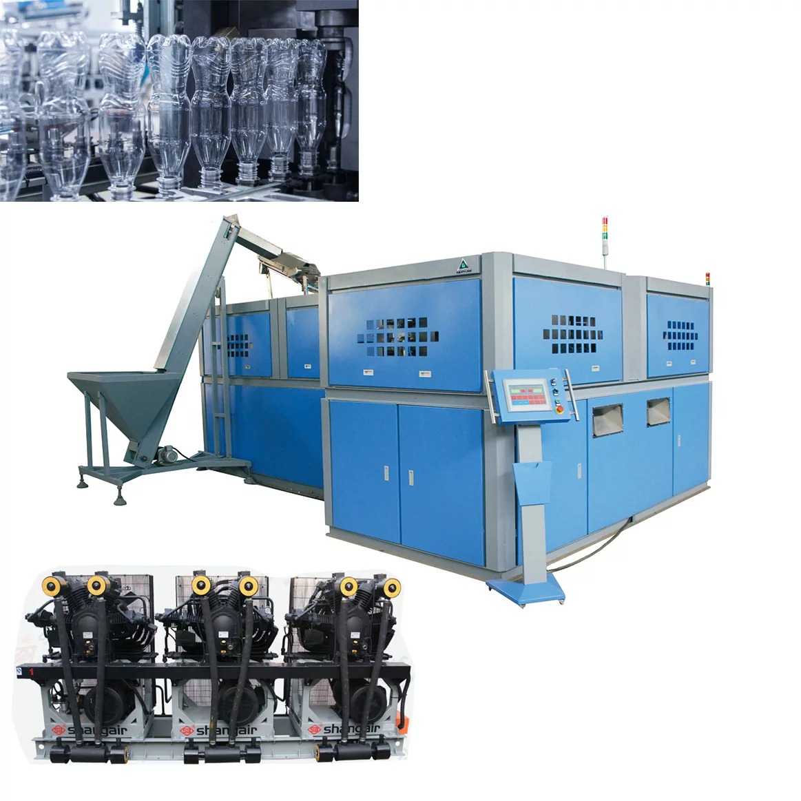Automatic Bottle Making Machine for Efficient Plastic Bottle Production