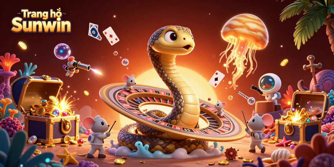 Engage with the thrilling Trang chủ Sunwin scene of animated gambling excitement with cosmic characters.