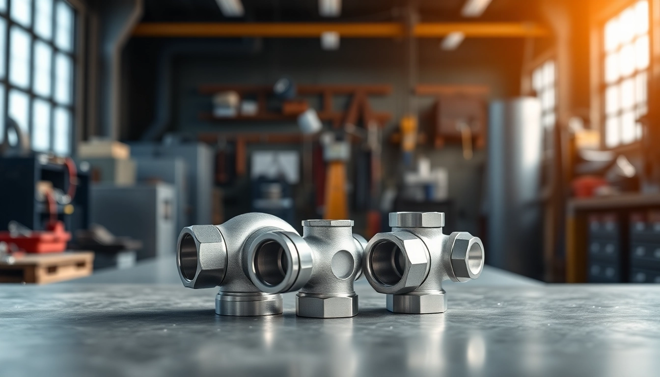 Showcasing RVNG Swivel AN Fittings on a workbench in a bright workshop environment.