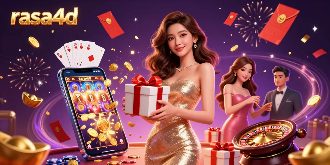 Join the thrilling world of rasa4d with vibrant casino elements celebrating Lunar New Year!