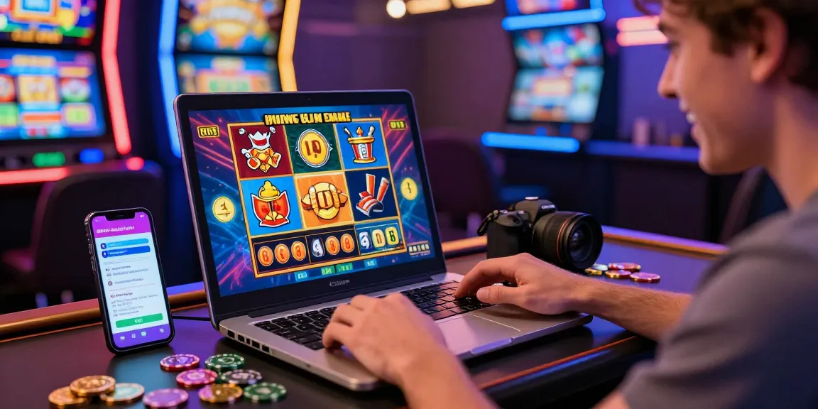 Engaging online gaming scene showcasing slot deposit 5k excitement with vibrant graphics and player interaction.