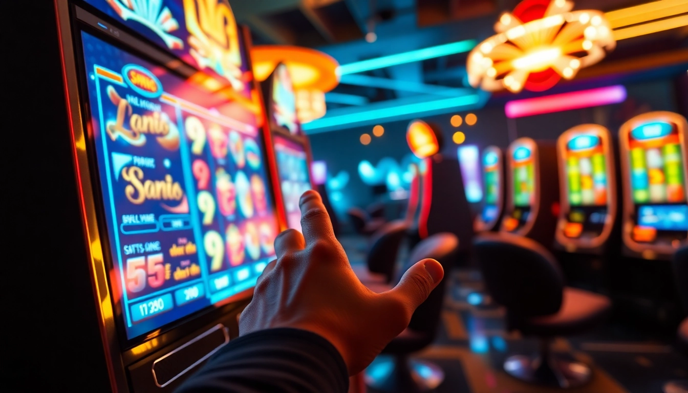 Menangkan peluang situs slot gacor dengan suasana kasino yang cerah dan menarik.