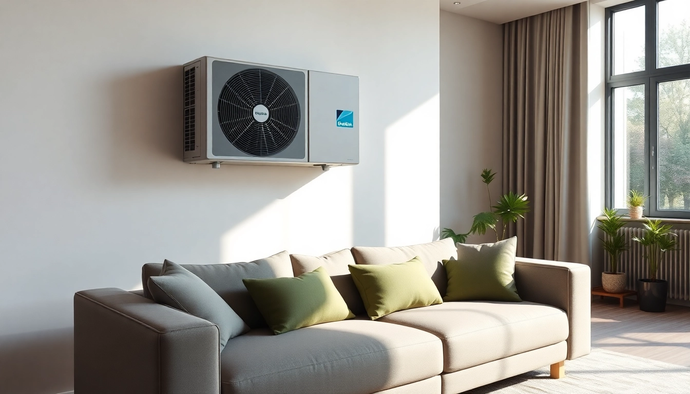 Install a daikin mini split ac unit for effective climate control in your living space.