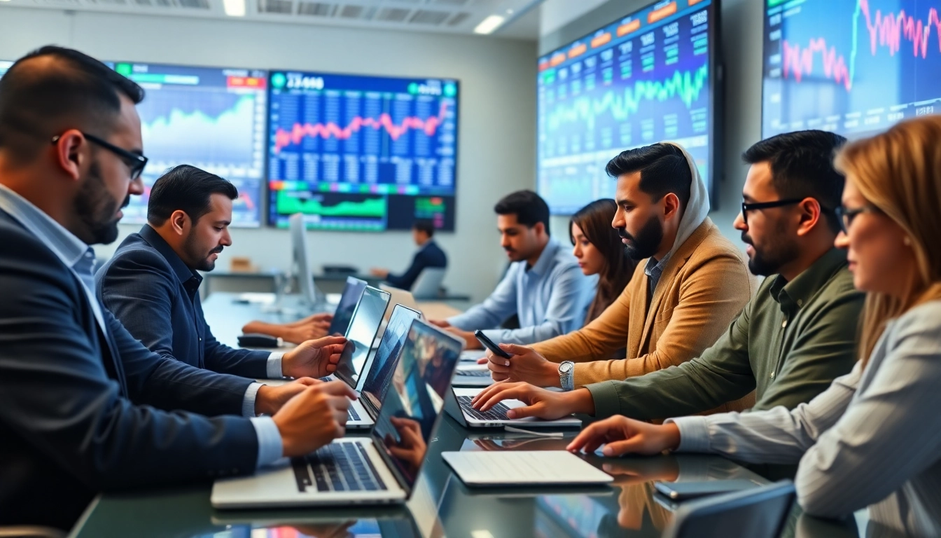 استراتيجيات تداول الأسهم عبر الإنترنت في المملكة العربية السعودية مع منصات رقمية.