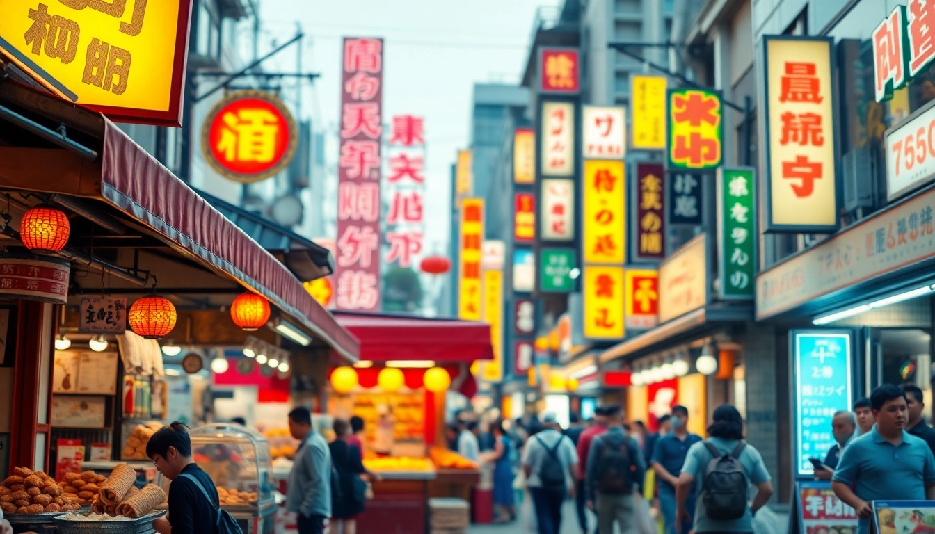 日本のトレンドトピックとして活気ある東京のストリートマーケットを描いた。