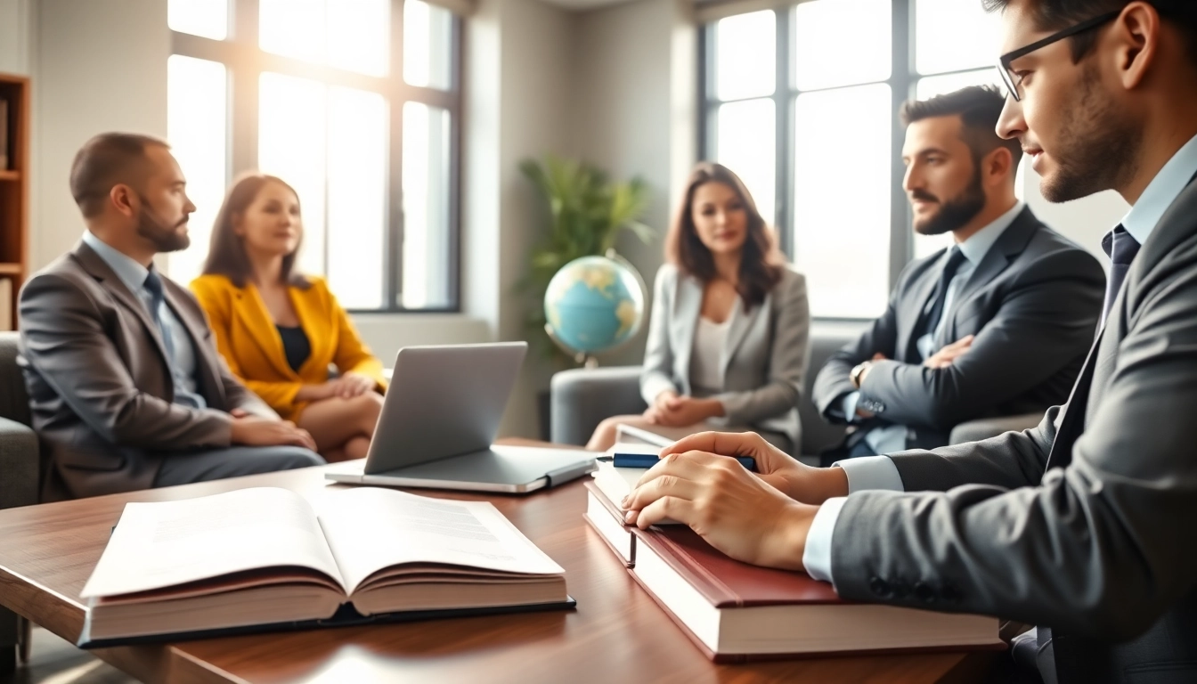 Engage with legal experts at http://www.jacobsonpilaw.com showcasing a modern office and professional dialogue.