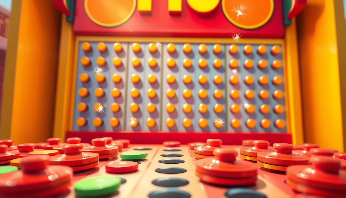 Experience the thrill of the plinko game with colorful pegs and exciting prizes.