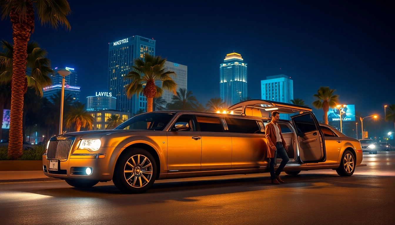 Los Angeles Limo ready for gala, showcasing luxury and elegance.