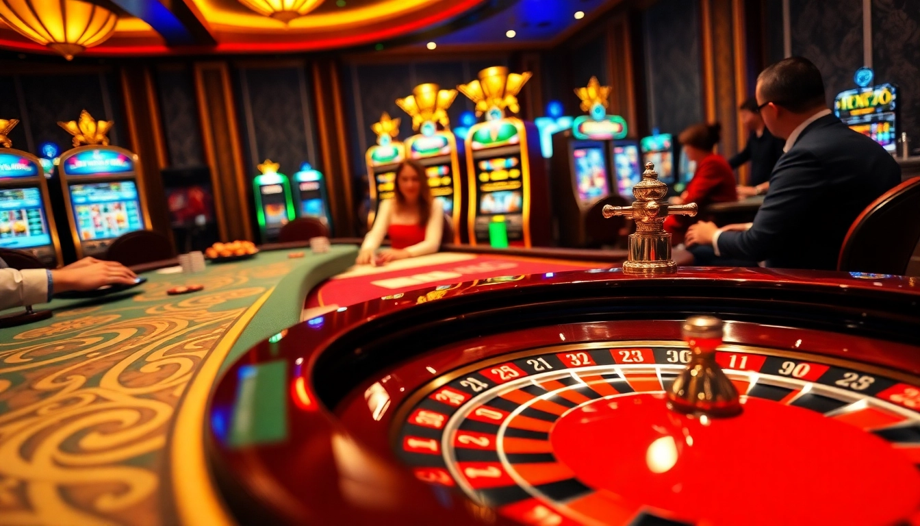 Experience the thrill of luck8 trang chủ at a luxurious casino with exciting gameplay and vibrant slot machines.