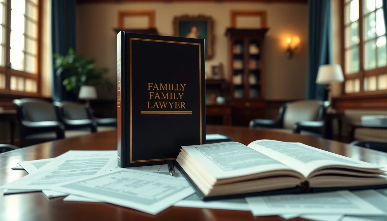 Consultation with a Birmingham Family Lawyer in a professional office setting.