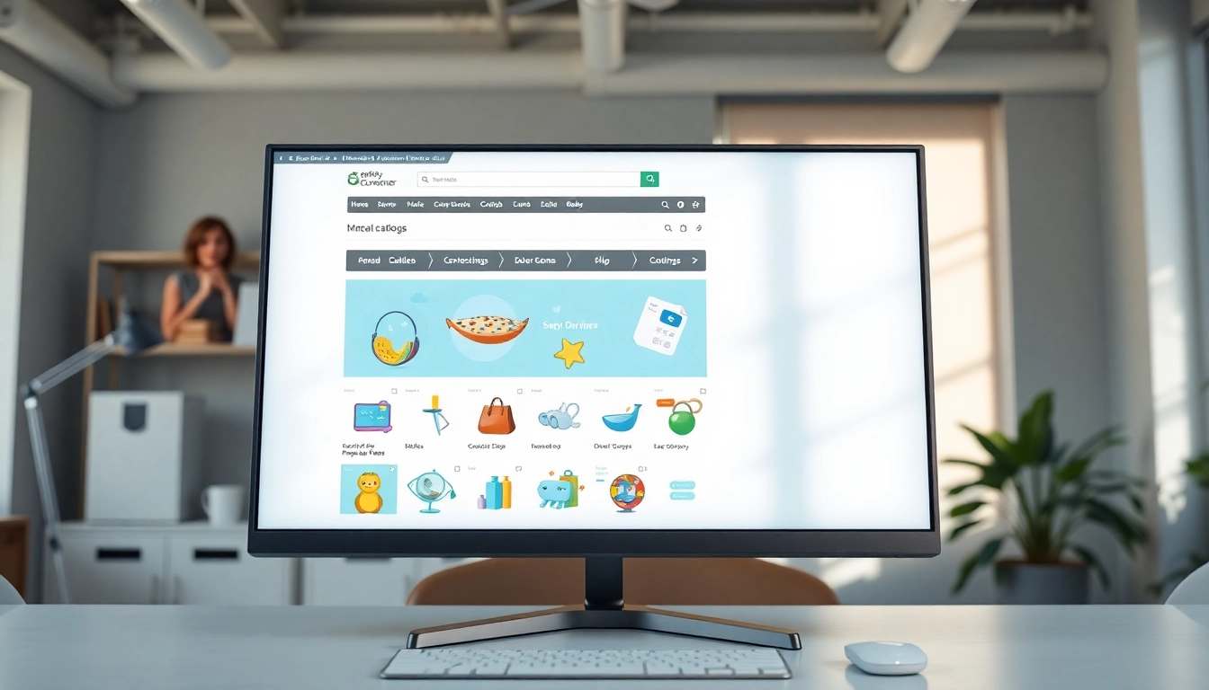 Showcasing a Shopify Alternative eCommerce platform interface on a clean desktop workspace.