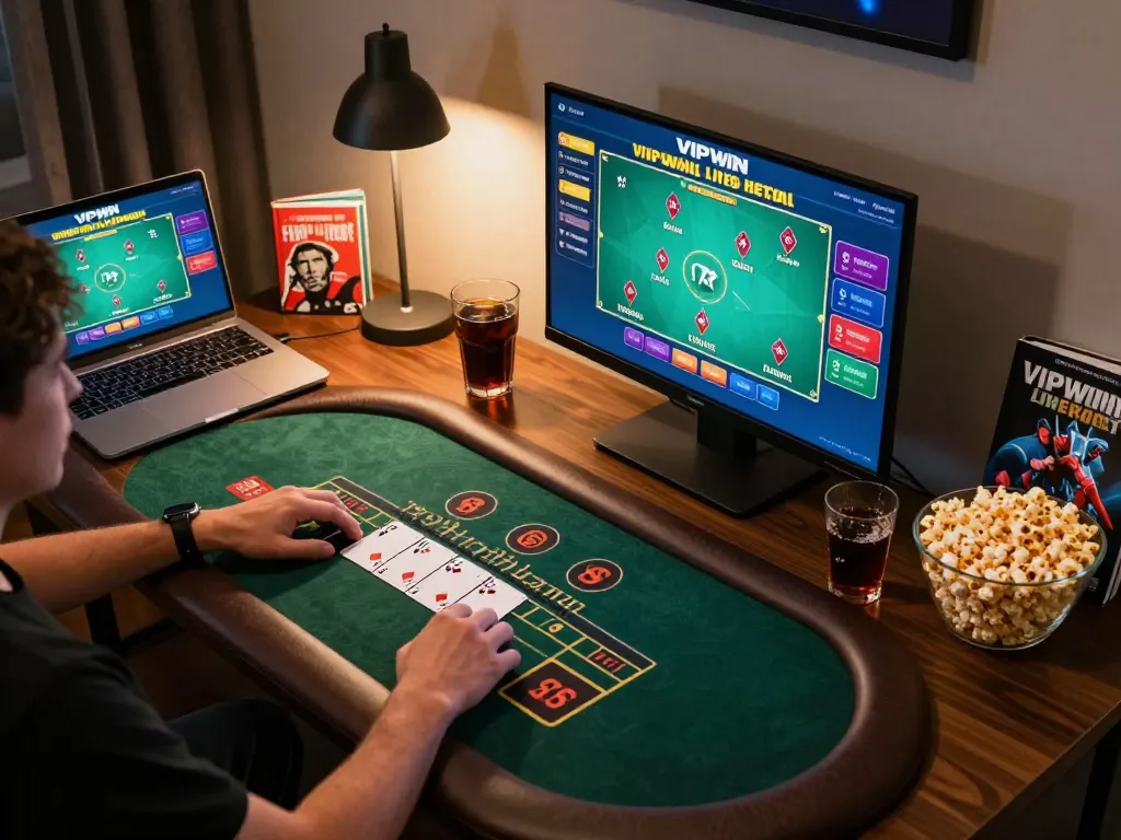 Engage in thrilling live dealer blackjack action on VIPWIN while maintaining responsible gaming practices.