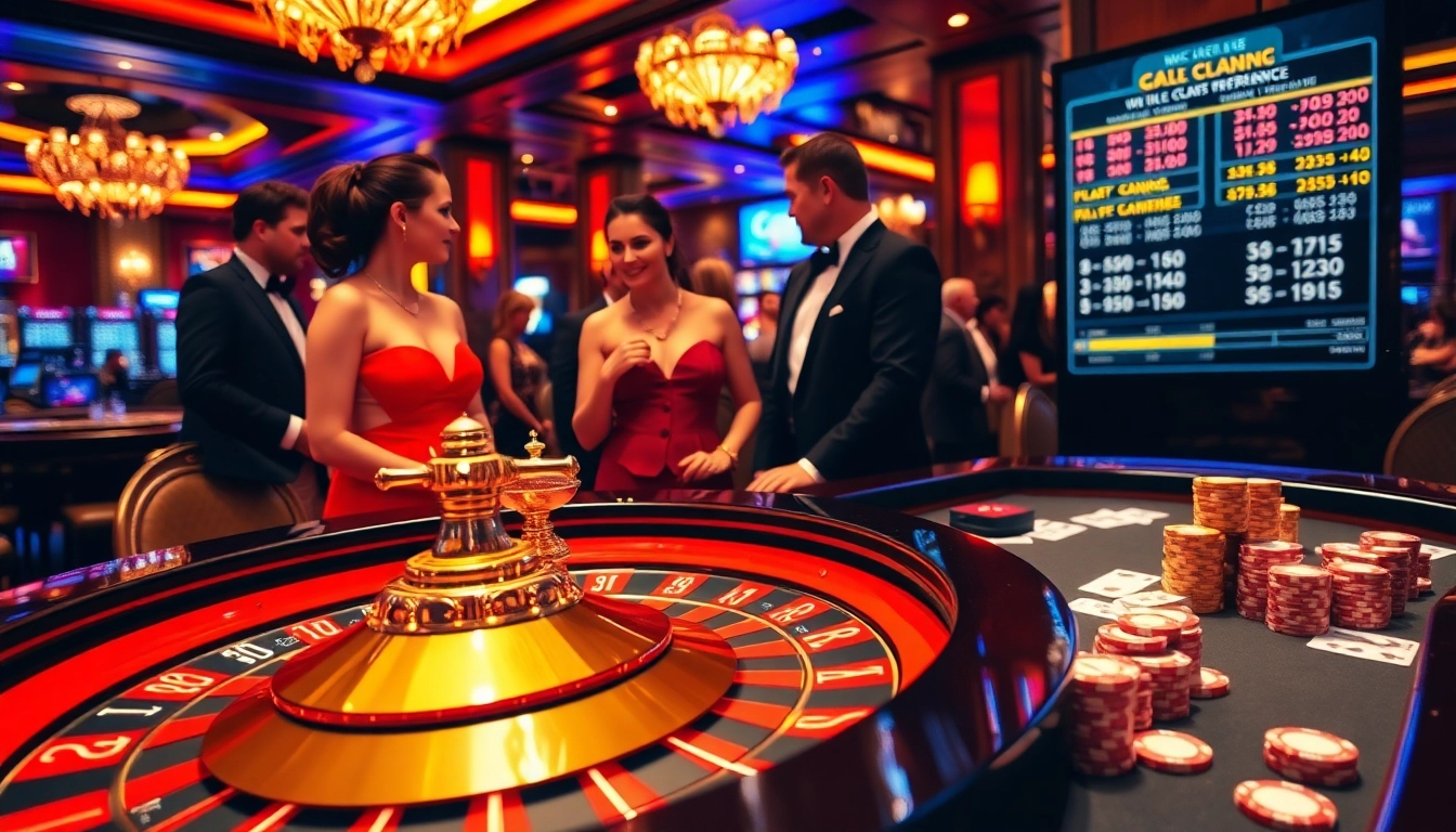 Patrons engaging in high-stakes betting at KJC AC Casino roulette table.