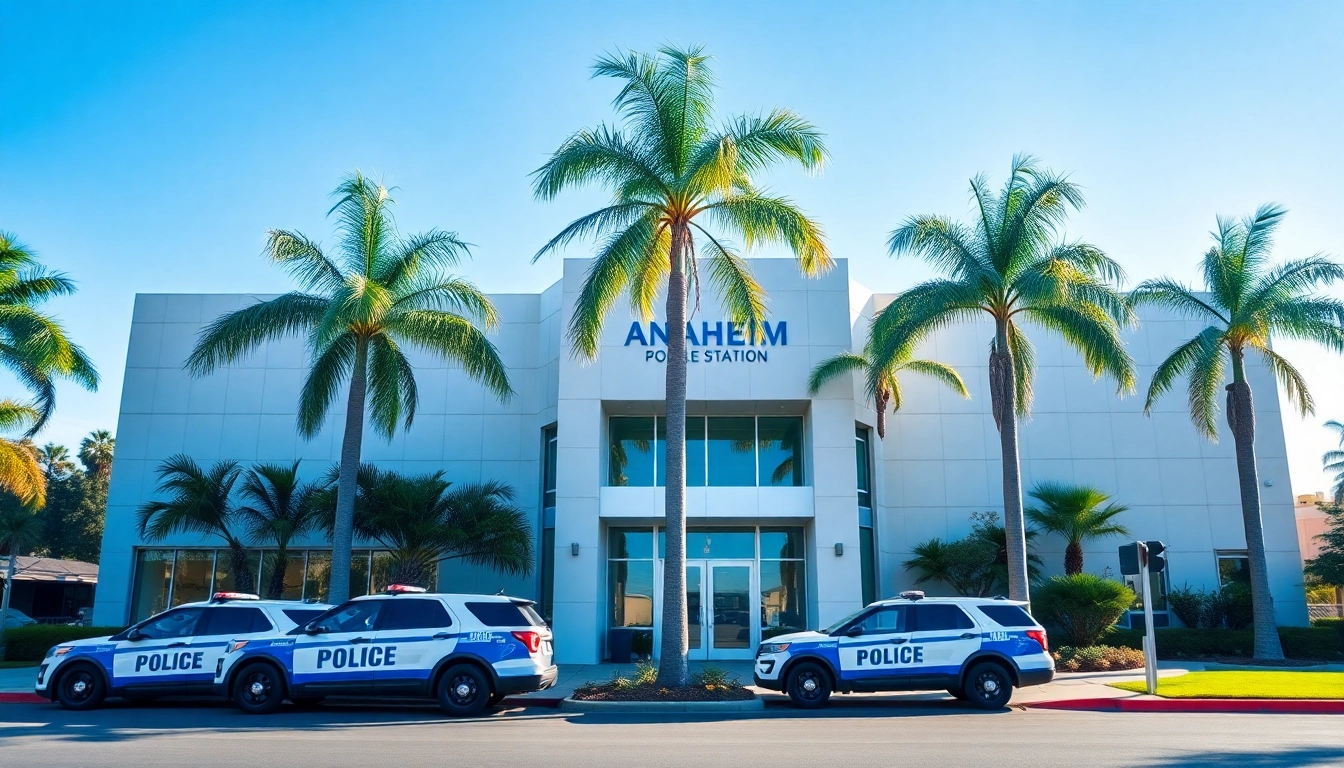 Conducting an Anaheim inmate search at a busy police station in Anaheim.