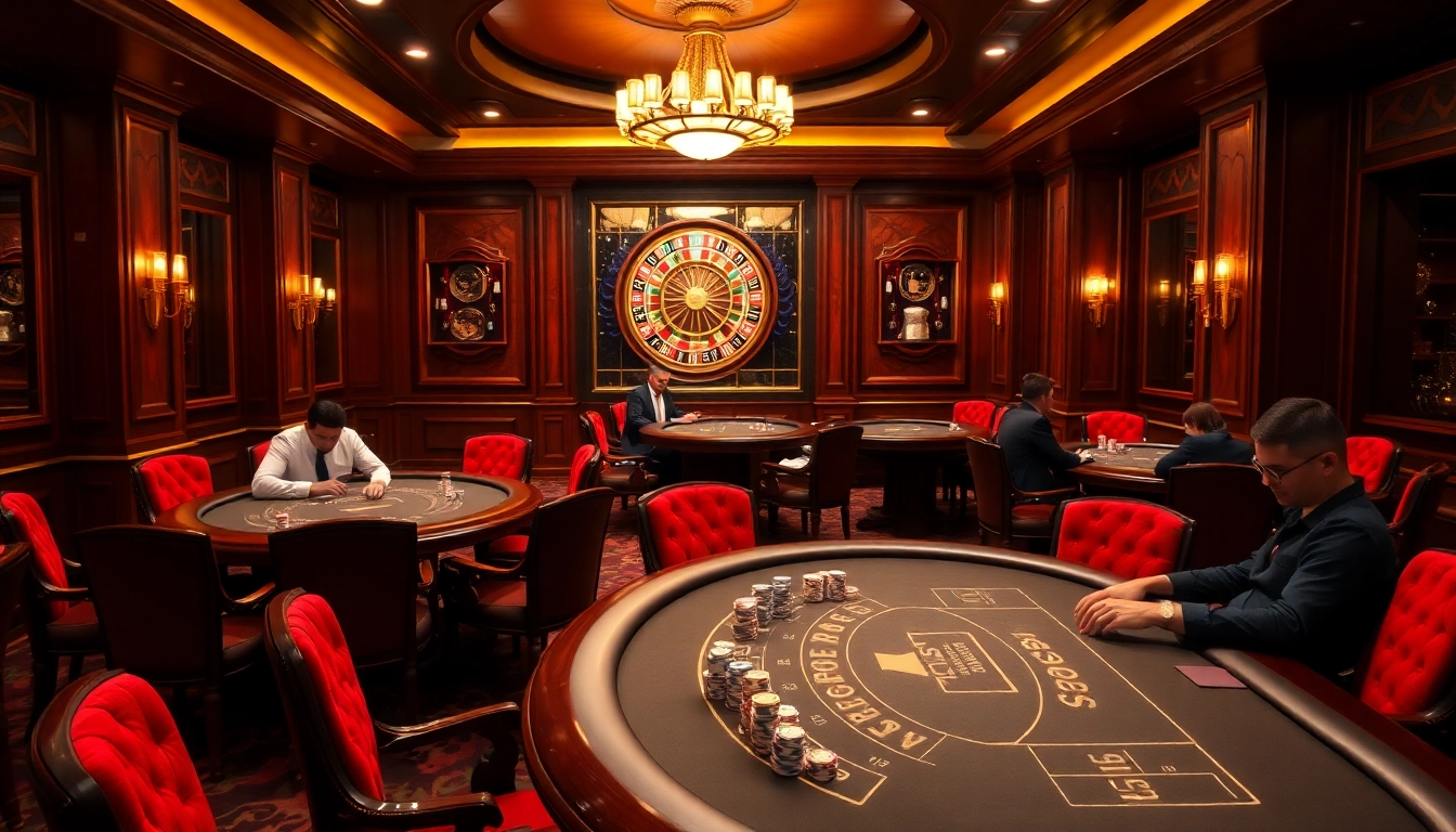 Experience high-stakes poker action at 388bet with an elegant casino atmosphere filled with excitement.