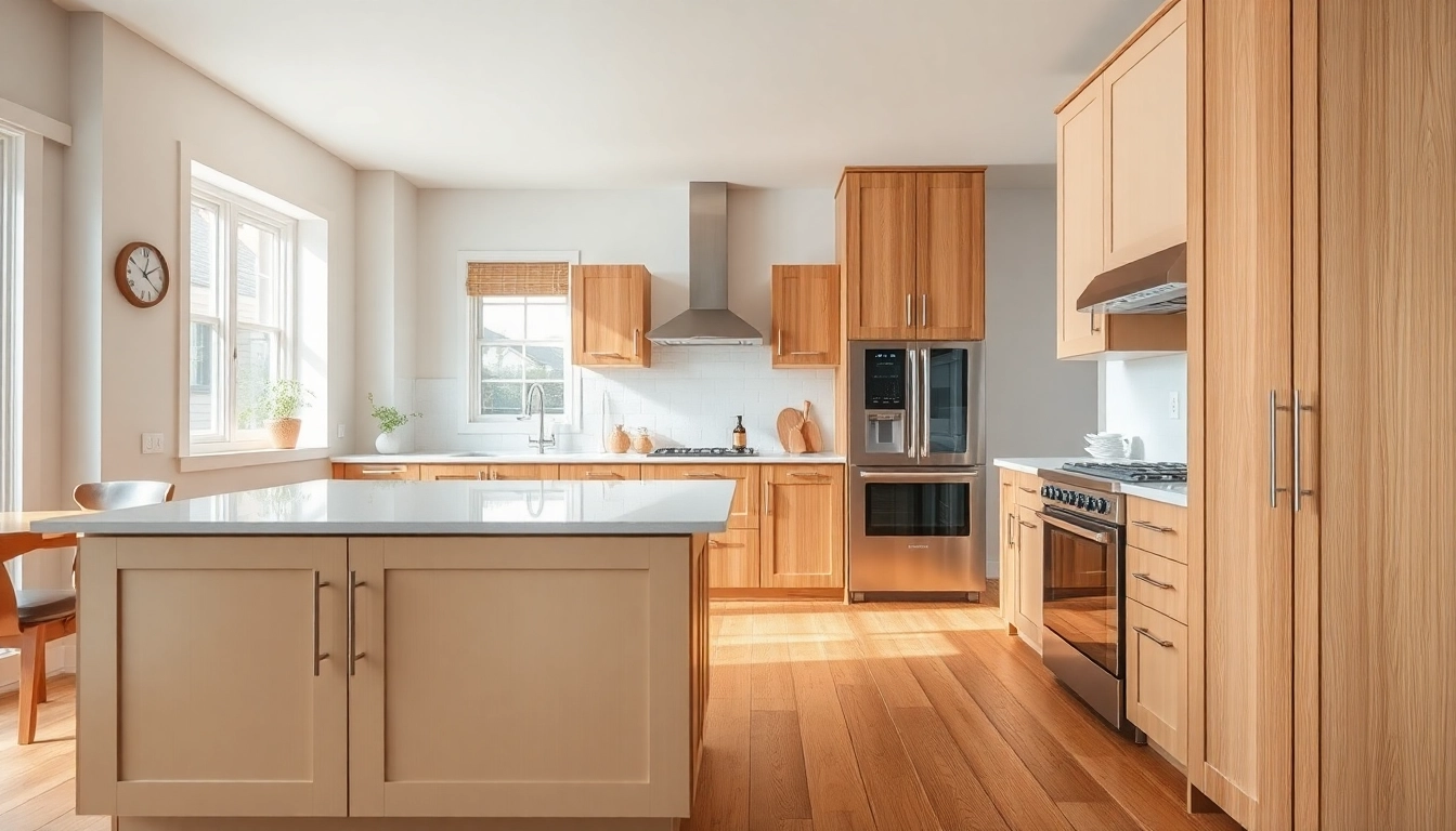 Transform your space with stunning Cabinet Refacing Saint Petersburg FL featuring modern kitchen design.