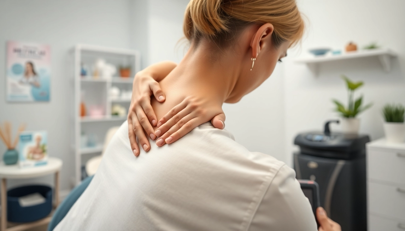 Engaging chiropractic care session at https://www.drzavosh.com with expert treatment.