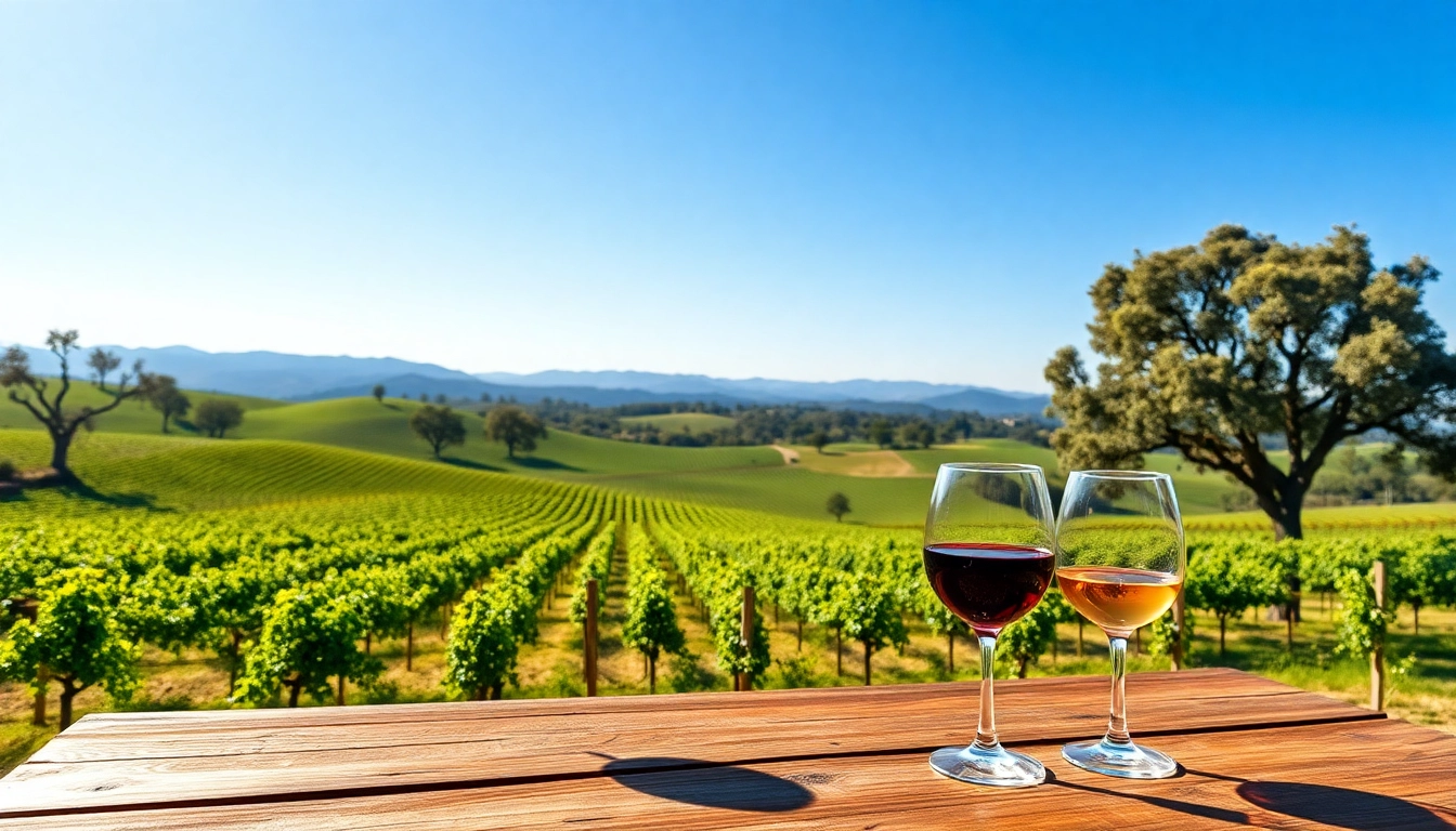 Enjoy breathtaking views of the best California wineries set in picturesque vineyards.