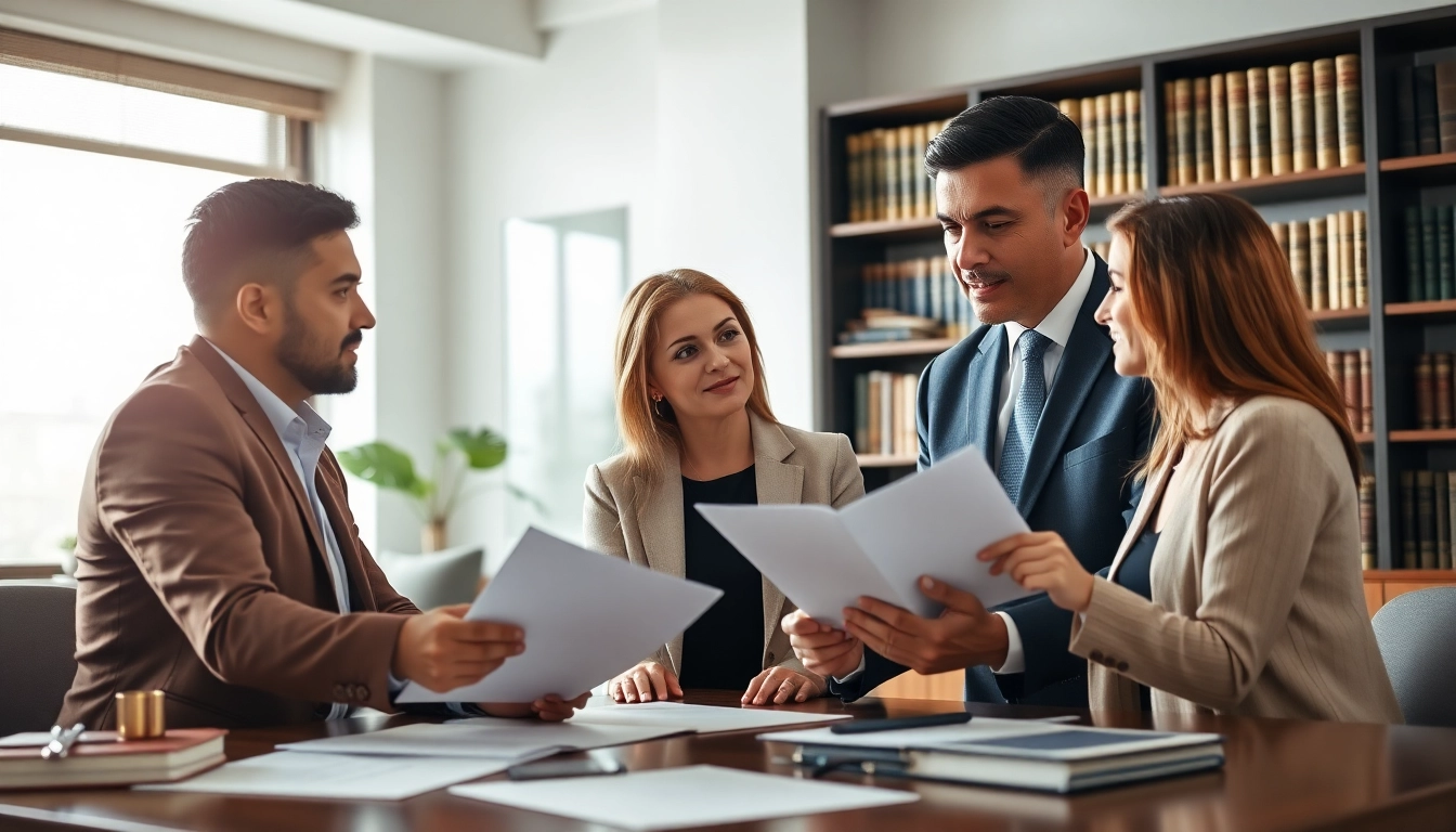 Consultation with Plantation, Boca Raton & Aventura Estate Planning Lawyer in a modern office.