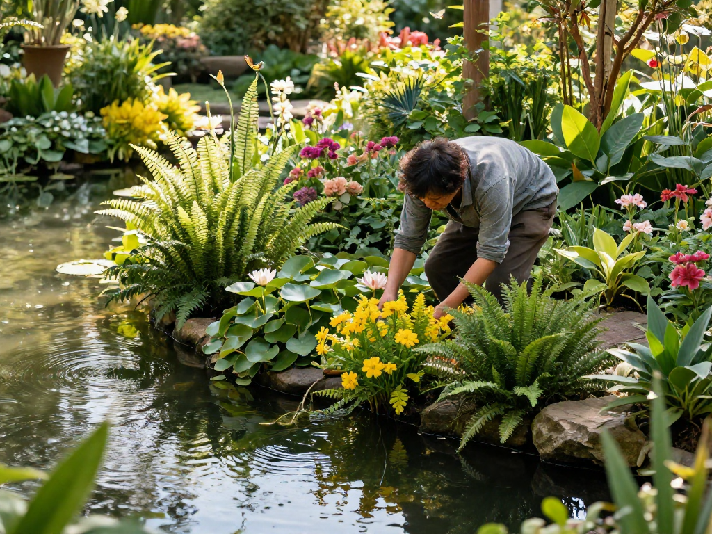 Buy Pond Plants Online and create a serene garden with vibrant aquatic flora and lush greenery.