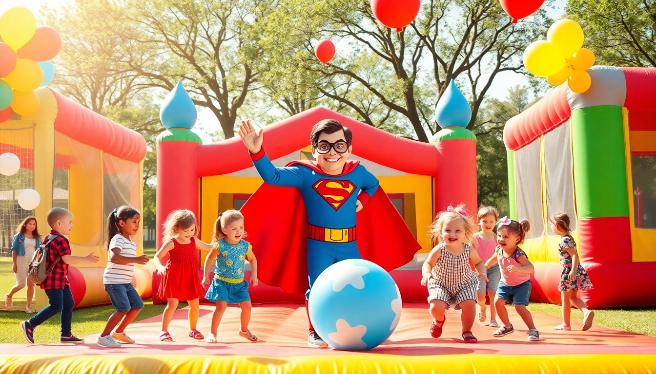 Engage with fun-filled activities at https://www.tcspecialentertainment4u.com featuring bounce houses and superheroes.