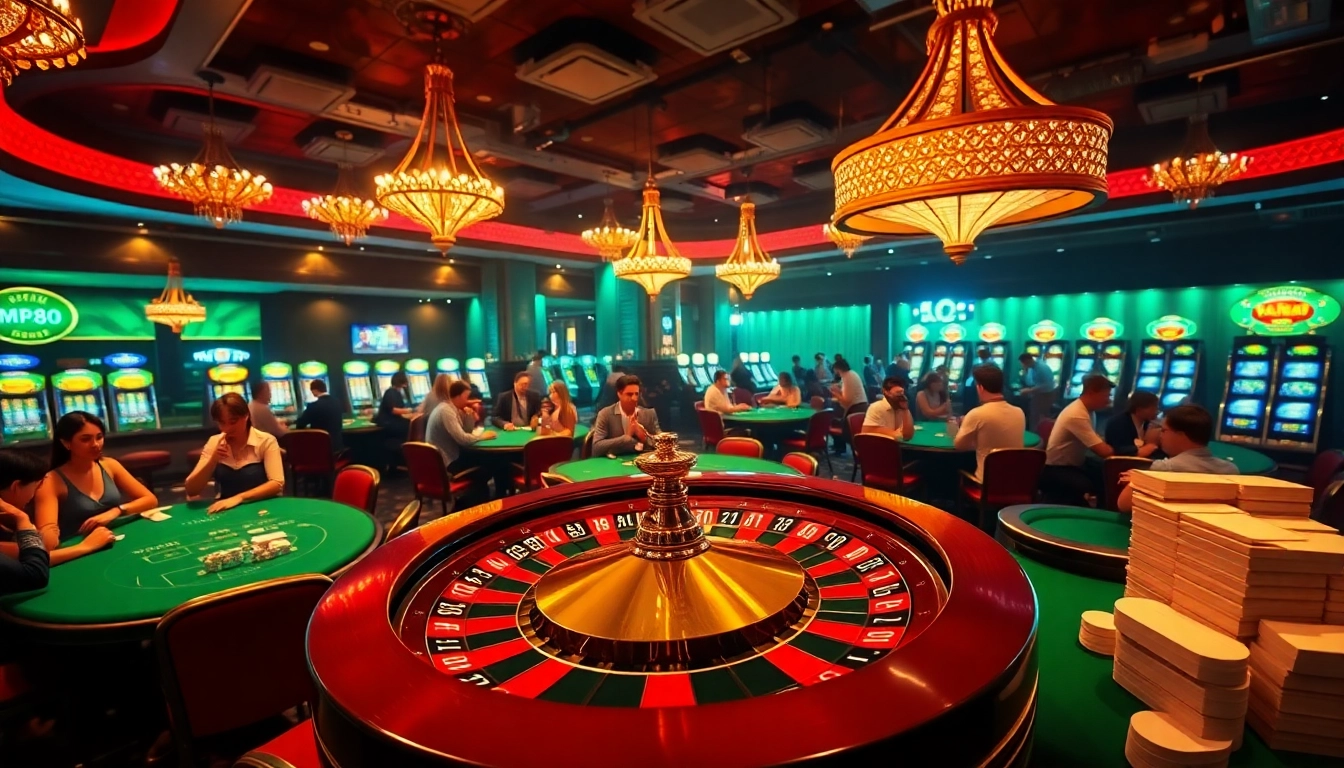 mm88 sa com showcases an exciting poker game with colorful chips, emphasizing the thrill of casino wins.