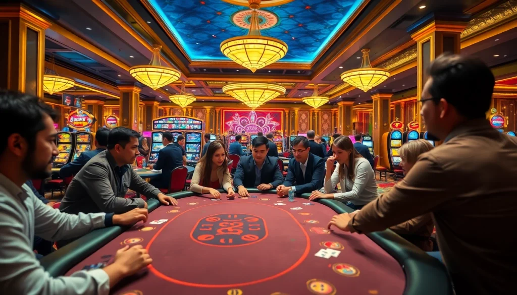 พบกับคาสิโนที่เต็มไปด้วยความตื่นเต้นและการเล่นพนันที่น่าตื่นตาตื่นใจ
